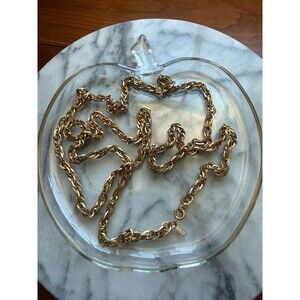 Vintage Monet gold-tone necklace